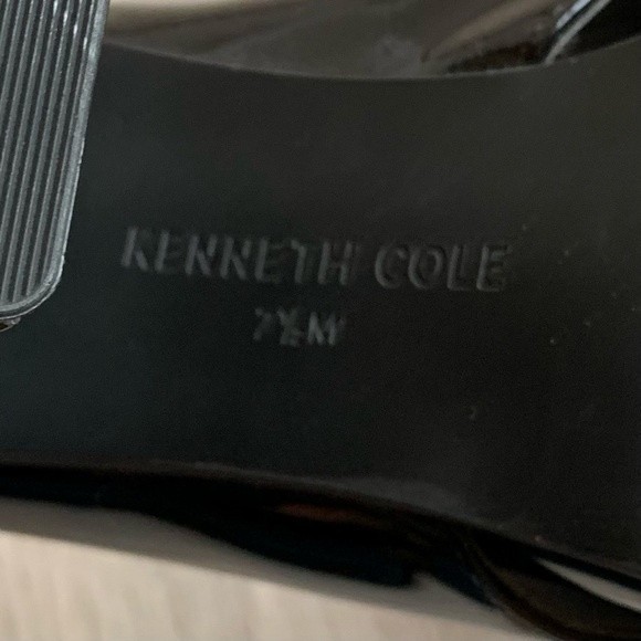 Kenneth Cole Lyra Black Mules, Size 7 1/2 - Picture 5 of 6